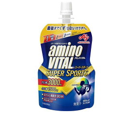 味の素 アミノバイタルゼリー SUPER SPORTS(スーパースポーツ) 100gパウチ×24本入｜ 送料無料 ゼリー飲料 スポーツ 栄養 アミノ酸