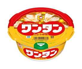 東洋水産 マルちゃん ワンタン しょうゆ味 32g×12個入｜ 送料無料 インスタント食品 スープ 即席 カップ 醤油