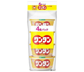 東洋水産 マルちゃん ワンタン しょうゆ味4P (32g×4食)×6袋入｜ 送料無料 インスタント食品 スープ 即席 カップ