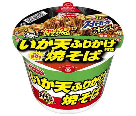 エースコック スーパーカップ 汁なし いか天ふりかけ焼そば 113g×12個入｜ 送料無料 インスタント麺 即席 焼そば カップ麺