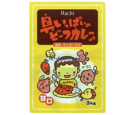 ハチ食品 具いっぱいのビーフカレー 甘口 3kg×4袋入｜ 送料無料 一般食品 レトルト ビーフカレー 甘口