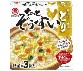 ヒガシマル醤油 ちょっとぞうすい とり 3袋×10箱入×(2ケース)｜ 送料無料 一般食品 調味料 雑炊