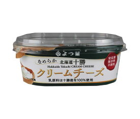 【送料無料・メーカー/問屋直送品・代引不可】【チルド(冷蔵)商品】よつ葉乳業 よつ葉 北海道十勝 なめらかクリームチーズ 100g×6個入×(2ケース)｜ チーズ 乳製品 北海道 よつ葉