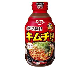 エバラ食品 キムチ鍋の素 300ml瓶×12本入｜ 送料無料 だし 鍋スープ 濃縮 キムチ 素 鍋