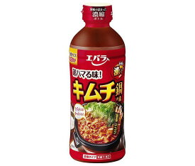 エバラ食品 キムチ鍋の素 500ml×12本入｜ 送料無料 だし 鍋スープ 濃縮 キムチ 素 鍋