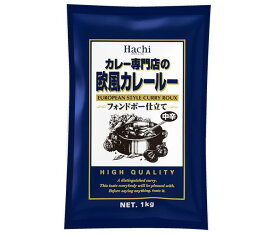 ハチ食品 カレー専門店の 欧風カレールー 中辛 1kg×12個入×(2ケース)｜ 送料無料 一般食品 レトルト カレー カレーライス