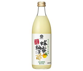 キッコーマン 蜂蜜柚子酢 500ml瓶×6本入｜ 送料無料 柚子 ゆず ユズ 酢飲料 クエン酸 果汁