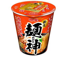 明星食品 麺神カップ 肉野菜味噌 100g×12個入｜ 送料無料 インスタント 即席 ラーメン 味噌 味噌ラーメン