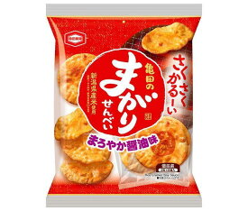 亀田製菓 亀田のまがりせんべい 16枚×12袋入｜ 送料無料 お菓子 せんべい おつまみ まがり 醤油