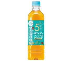 サントリー 伊右衛門(いえもん) 澄みきるブレンド茶【手売り用】 600mlペットボトル×24本入×(2ケース)｜ 送料無料 お茶飲料 緑茶 PET ブレンド茶