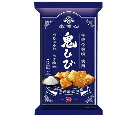 【送料無料・メーカー/問屋直送品・代引不可】岩塚製菓 鬼ひび うす塩味 116g×12袋入｜ お菓子 おつまみ せんべい 袋 あられ うすしお うす塩