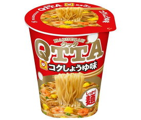 東洋水産 MARUCHAN QTTA(マルチャン クッタ) コクしょうゆ味 78g×12個入｜ 送料無料 インスタント カップ麺 ラーメン しょうゆラーメン