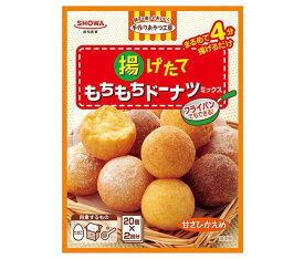 昭和産業 (SHOWA) 揚げたてもちもちドーナツミックス (110g×2袋)×6箱入｜ 送料無料 ミックス 粉 ドーナッツミックス