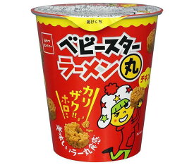 【送料無料・メーカー/問屋直送品・代引不可】おやつカンパニー ベビースター ラーメン丸(チキン) 63g×12個入｜ お菓子 スナック菓子