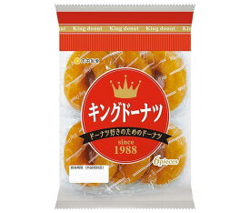 丸中製菓 キングドーナツ 6個×6袋入×(2ケース)｜ 送料無料 お菓子 洋菓子 ドーナツ どーなつ