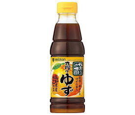 ミツカン かおりの蔵 丸搾りゆず 360ml×12本入｜ 送料無料 ポン酢 ぽん酢 ポンズ 調味料 柚子ポン酢 お肉 ぎょうざ