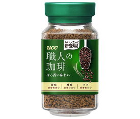 UCC 職人の珈琲 ほろ苦い味わい 90g瓶×12本入×(2ケース)｜ 送料無料 コーヒー 珈琲 インスタント