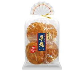 金吾堂製菓 厚焼しょうゆ 7枚×12袋入｜ 送料無料 お菓子 おつまみ・せんべい 袋 米菓