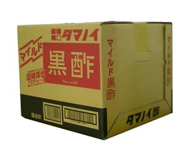 タマノイ酢 マイルド黒酢 20L×1箱入｜ 送料無料 調味料 酢 業務用 米 黒酢