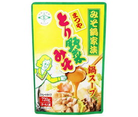 まつや まつや とり野菜みそ 鍋スープ 720g×8袋入×(2ケース)｜ 送料無料 調味料 鍋の素 ストレート なべつゆ