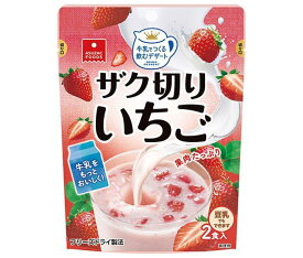 アスザックフーズ ザク切りいちご (8g×2食)×12袋入×(2ケース)｜ 送料無料 いちご イチゴ 苺 ストロベリー