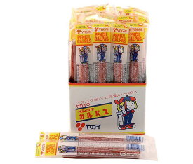 ヤガイ ペンシルカルパス 6.5g×40袋入×(2ケース)｜ 送料無料 お菓子 おつまみ ドライソーセージ カルパス