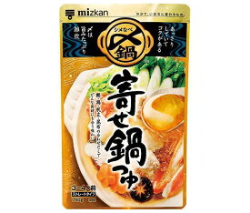 ミツカン 〆まで美味しい 寄せ鍋つゆ ストレート 750g×12袋入×(2ケース)｜ 送料無料 〆 鍋 なべ 寄せ鍋 よせなべ