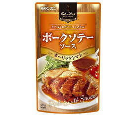 モランボン BistroDish ポークソテーソース 90g×10袋入×(2ケース)｜ 送料無料 調味料 ソース