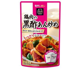 モランボン スマイルDeli 鶏肉の黒酢あん炒め 120g×10袋入｜ 送料無料 調味料 料理の素 惣菜