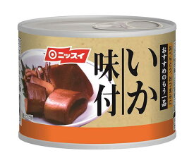 ニッスイ いか味付 130g缶×24個入｜ 送料無料 一般食品 かんづめ 缶詰 イカ