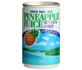 長野興農 ふるさとのパインアップルジュース 160g缶×30本入｜ 送料無料 果実飲料 果汁100% 沖縄産 パインジュース