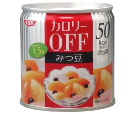 SSK カロリ−OFF フルーツみつ豆 185g×24個入×(2ケース)｜ 送料無料 一般食品 果実 缶詰