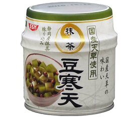 SSK 国産天草使用 抹茶豆寒天 230g×12個入｜ 送料無料 一般食品 和菓子 寒天 缶詰