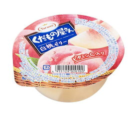 たらみ くだもの屋さん 白桃ゼリー 160g×36(6×6)個入×(2ケース)｜ 送料無料 ゼリー もも 桃 フルーツゼリー おやつ