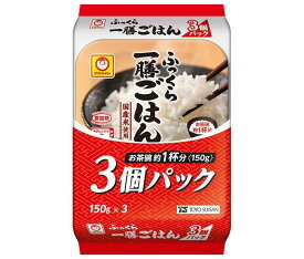 東洋水産 ふっくら一膳ごはん 3個パック (150g×3個)×8個入×(2ケース)｜ 送料無料 パックごはん レトルトご飯 ごはん