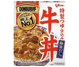 江崎グリコ DONBURI亭 牛丼 160g×10個入｜ 送料無料 一般食品 レトルト食品 丼 どんぶり