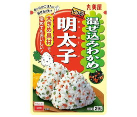 丸美屋 混ぜ込みわかめ 明太子 29g×10袋入｜ 送料無料 調味料 ふりかけ 混ぜ込みごはんの素