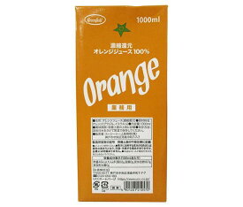 UCC GreenField(グリーンフィールド) 濃縮還元オレンジジュース100％ 1000ml紙パック×6本入｜ 送料無料 果実飲料 100% 業務用 オレンジ