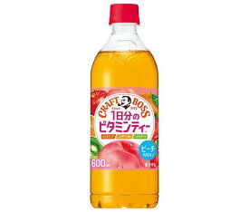 サントリー クラフトボス ビタミンティー 600mlペットボトル×24本入｜ 送料無料 紅茶 フルーツ 果物 フルーツミックス