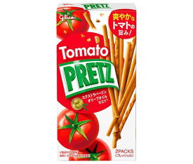 江崎グリコ PRETZ(プリッツ) トマト 53g×10個入｜ 送料無料 お菓子 おやつ スナック菓子 トマト