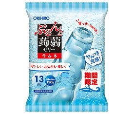 オリヒロ ぷるんと蒟蒻ゼリー ラムネ (20g×6個)×24袋入×(2ケース)｜ 送料無料 お菓子 こんにゃくゼリー ダイエット ラムネ