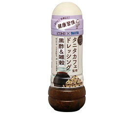 ピエトロ タニタカフェ監修ドレッシング 黒酢＆雑穀 280mlぺットボトル×12本入×(2ケース)｜ 送料無料 ドレッシング 黒酢 雑穀 タニタ