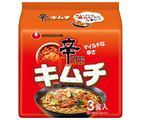 農心ジャパン 辛ラーメン キムチ 3食パック×12袋入｜ 送料無料 インスタントラーメン 辛口 キムチ