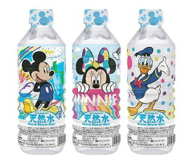 ブルボン ディズニー／天然水 500mlペットボトル×24本入｜ 送料無料 ディズニー キャラクター 水