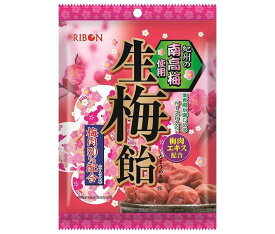 リボン 生梅飴 90g×12袋入×(2ケース)｜ 送料無料 お菓子 あめ キャンディー 飴 袋