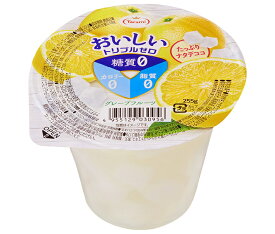 たらみ トリプルゼロ グレープフルーツ 255g×18(6×3)個入｜ 送料無料 ゼリー フルーツ お菓子 おやつ カロリーゼロ