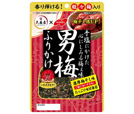 大森屋 男梅ふりかけ 35g×10袋入×(2ケース)｜ 送料無料 一般食品 調味料 ふりかけ 袋