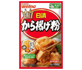 日清ウェルナ 日清 から揚げ粉 100g×12袋入×(2ケース)｜ 送料無料 から揚げ粉 からあげ粉 唐揚げ 粉 料理