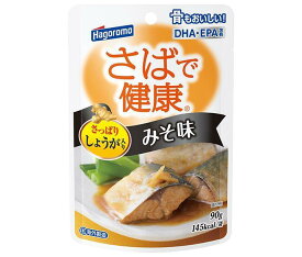 はごろもフーズ さばで健康 みそ味 90gパウチ×12個入｜ 送料無料 サバ 和食 惣菜