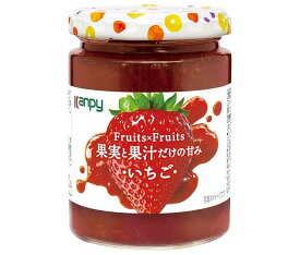 カンピー Fuits×Fruits いちご 260g瓶×12個入×(2ケース)｜ 送料無料 一般食品 スプレッド ジャム 瓶 いちご